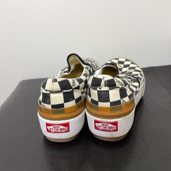 Vans Classic Slip-On Stacked 'Checkerboard' 10 - Picture 9 of 12